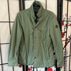 Hackett Men's Green Military Field Jacket